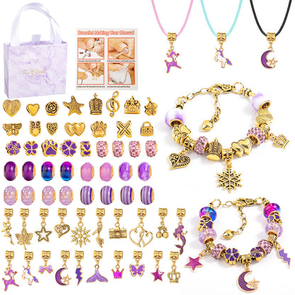 The Ultimate DIY Charm Bracelet Making Kit with Gift Bag