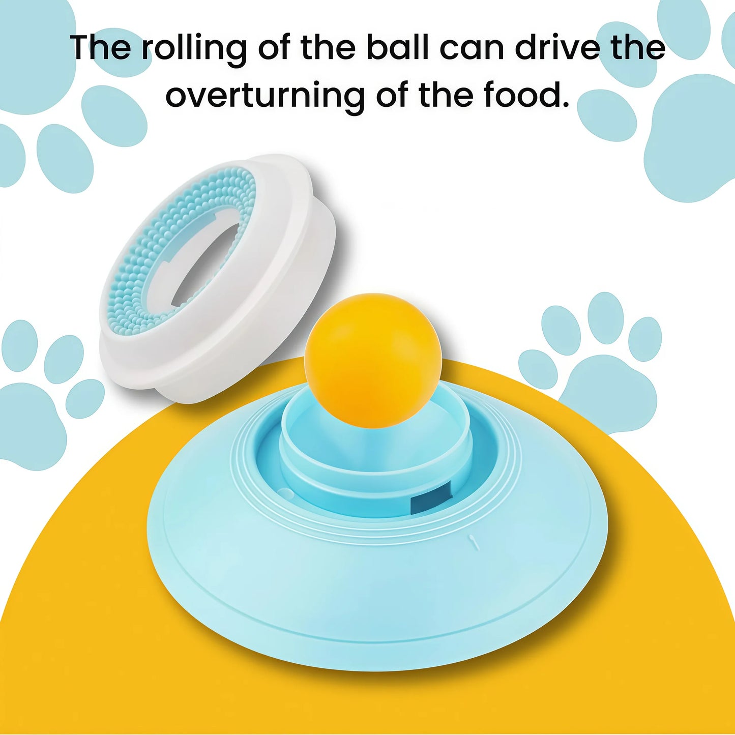 Pet Anxiety Relief Ball--Keeps Pets Busy, Relieves Boredom & Anxiety