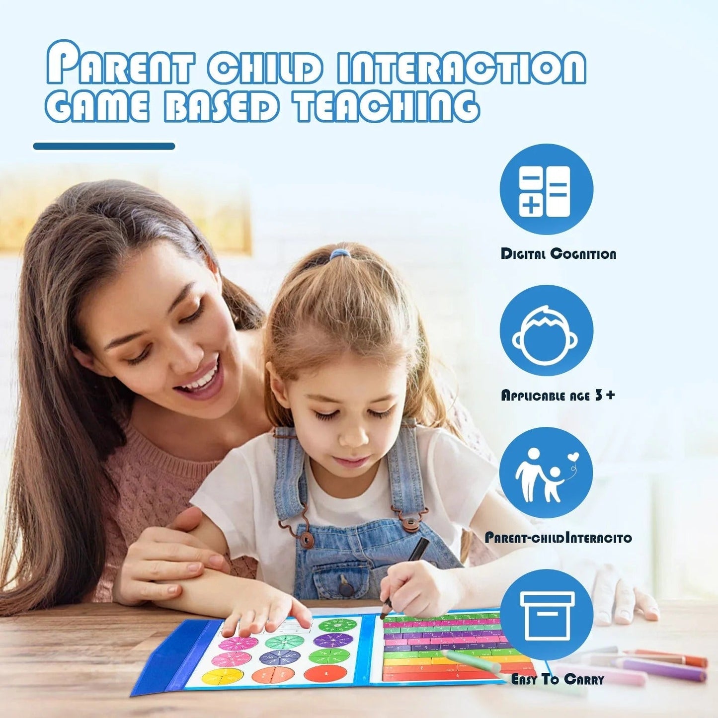 Stop the Math Struggles — Make Fractions "Click" Instantly with Montessori Magic! ✨🧩