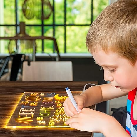 Creative LED Drawing Board for Kids - Mess-Free Fun ✨