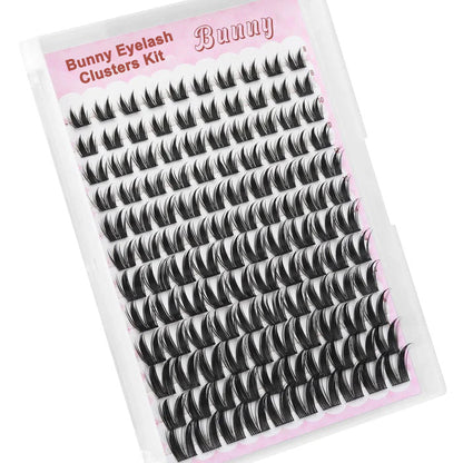 🐰ZAKDAVI™ Bunny Lash Clusters Kit ✨ Seamless Lifted Eyes in Minutes