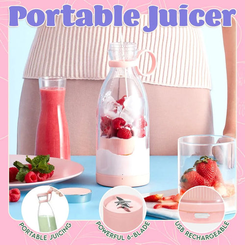 Bestseller Portable Juicer | Fresh Juice Anytime, Anywhere