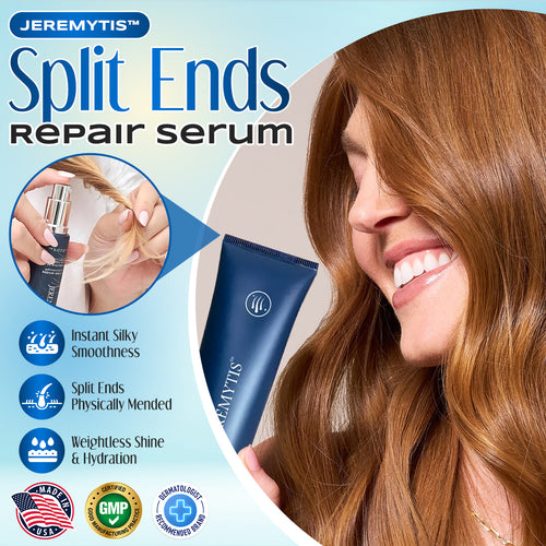JEREMYTIS™ Split Ends Repair Serum – Restore Length, Shine & Smoothness Instantly