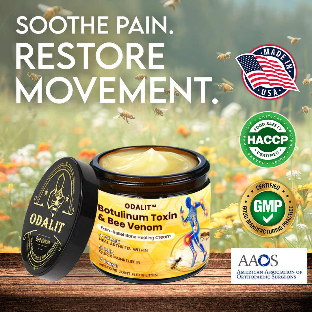🎁Flash Sale - ODALIT™ Botulinum Toxin & Bee Venom Pain-Relief Bone Healing Cream