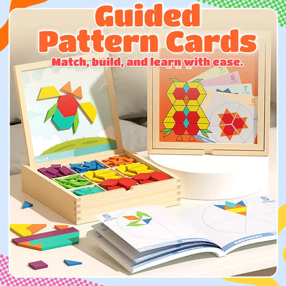 Montessori Magnetic "Quiet Focus" Puzzle – Calms High-Energy Kids, Builds Logic, and Frees Parents' Hands 🧩