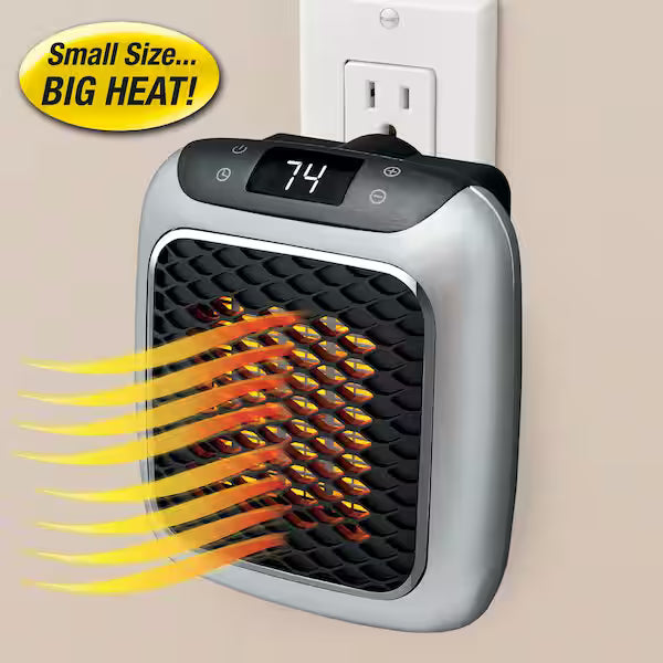 ODEIUN™ Turbo 800 Wall Outlet Space Heater