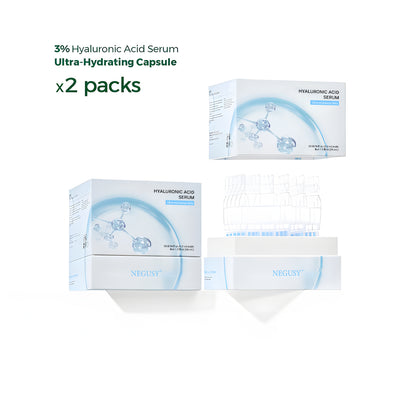 4D HA Serum | 3% Hyaluronic Acid Deep Hydration & Fine Line Smoother | Glass Skin Glow