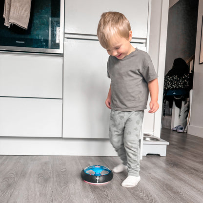 ODEIUN™ LED Hover Soccer Ball – Safe Indoor Air Power Football with Foam Bumper