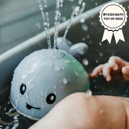 ODEIUN™ Light-Up Whale: The World's Favorite Automatic Induction Bath Toy for Happy Babies