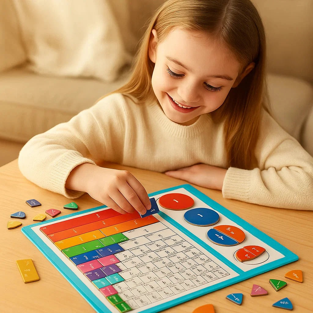 Stop the Math Struggles — Make Fractions "Click" Instantly with Montessori Magic! ✨🧩