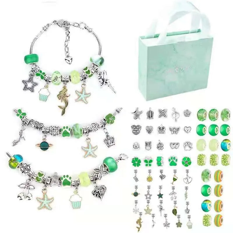 The Ultimate DIY Charm Bracelet Making Kit with Gift Bag