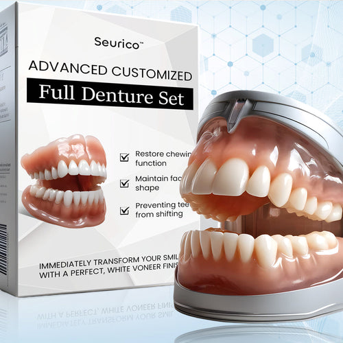 OFFICIAL STORE: Seurico™ - 🦷 Custom-Fit Full Denture Set for Natural Comfort 🦷