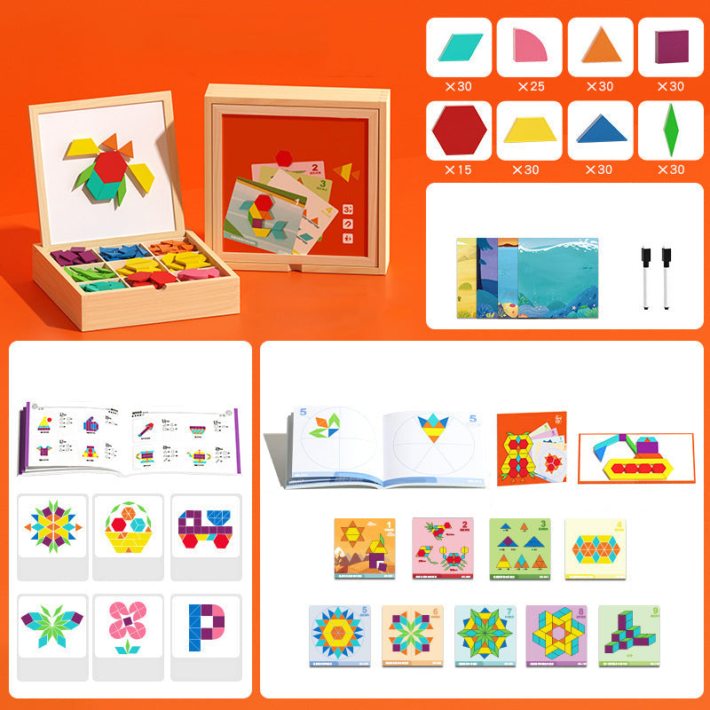 Montessori Magnetic "Quiet Focus" Puzzle – Calms High-Energy Kids, Builds Logic, and Frees Parents' Hands 🧩